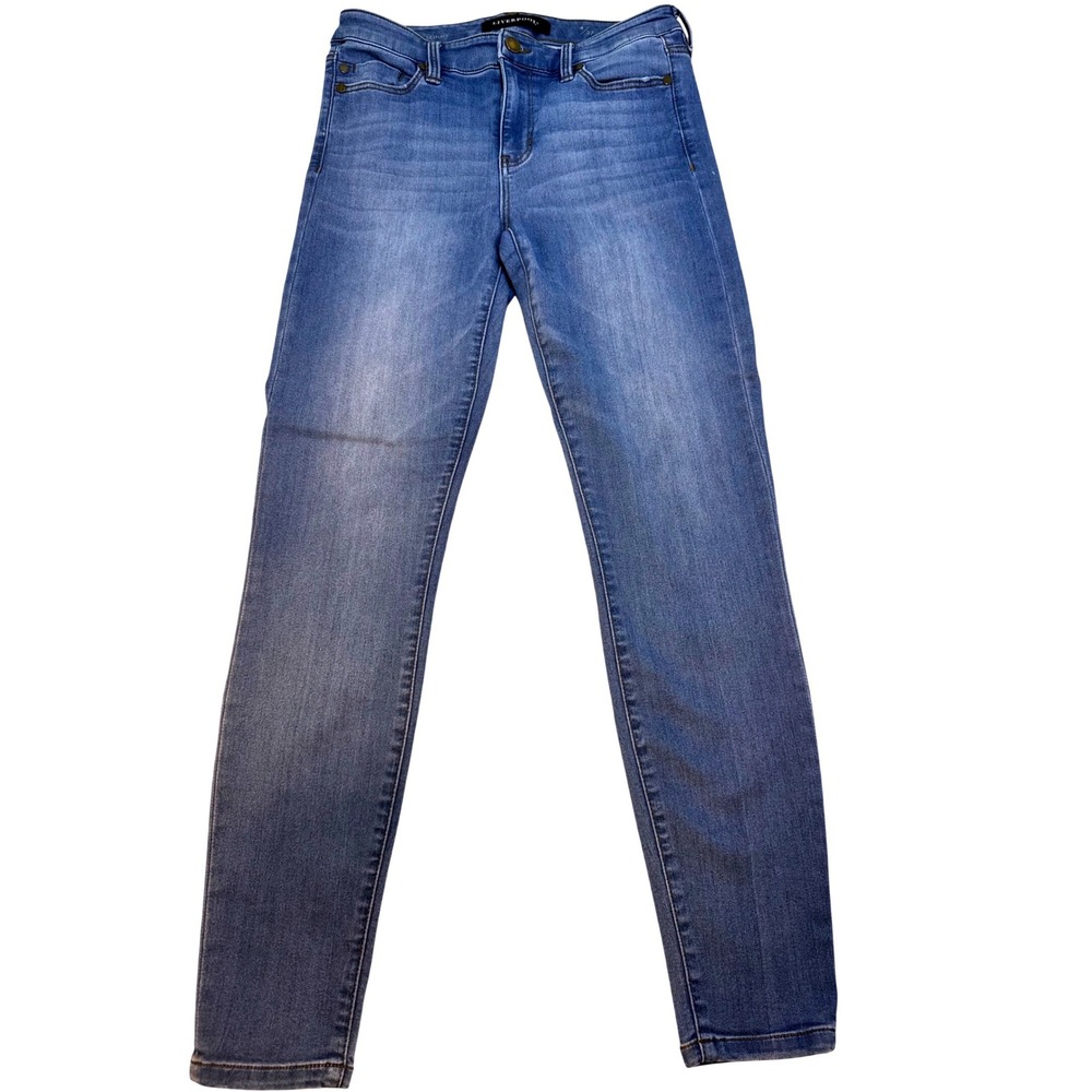 Liverpool Ridgeway Grind Ankle Skinny‎ Jeans Blue Wash Womens Size 4